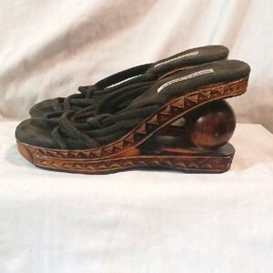 Witty Bali Handcrafted Wooden Sandals